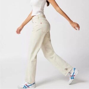 X SOLD X BDG cream cowboy jeans